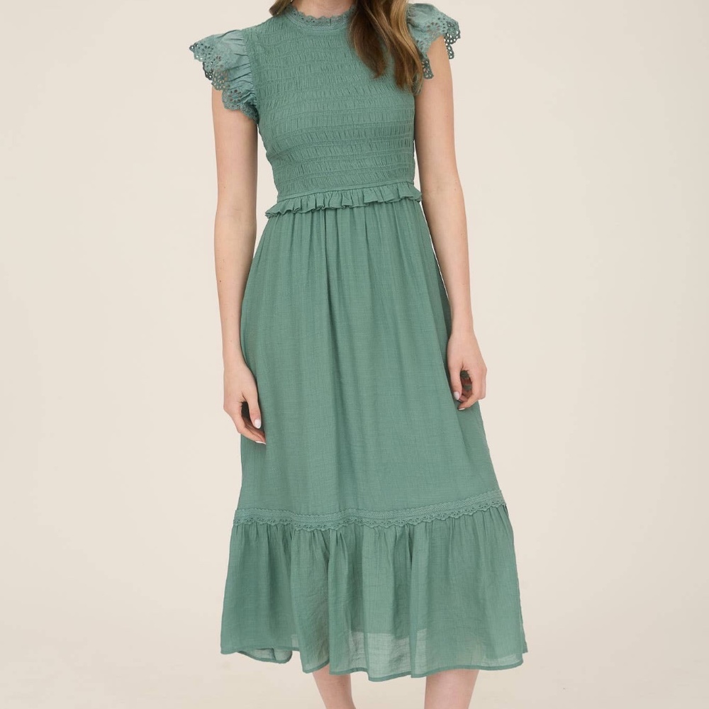 Light Green Midi dress